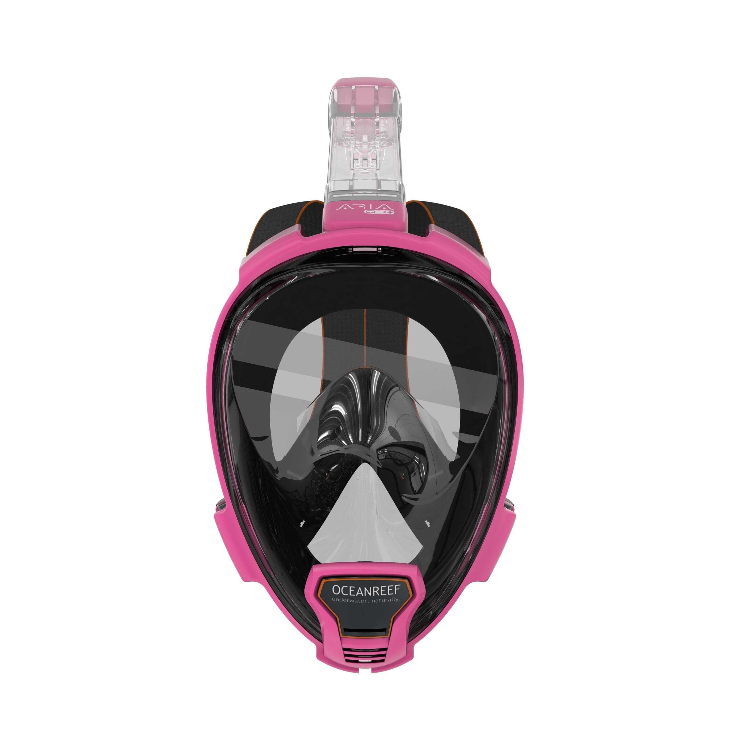 ARIA QR FULL FACE SNORKELING MASK-Pink