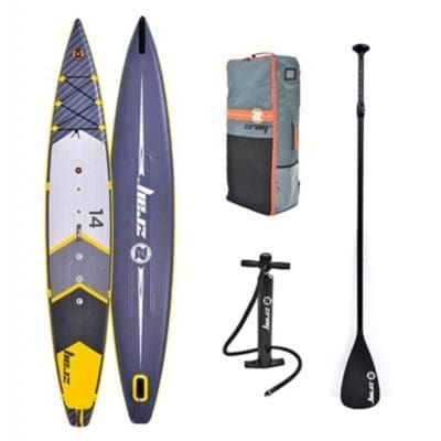 ZRAY Rapid DUAL 14' Inflatable SUP board with paddle