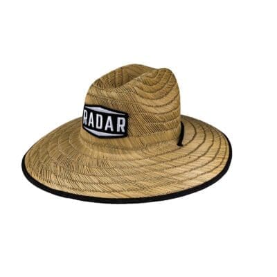 Paddler's Sun Hat - Tan Straw / Wave Nylon - OSFM