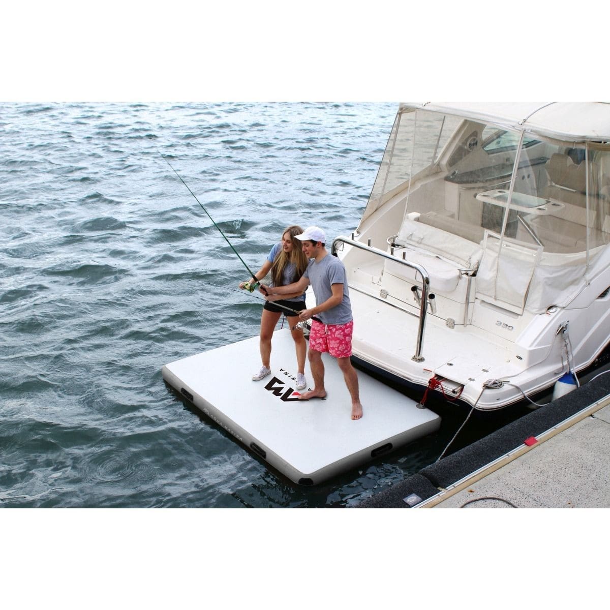 Aqua marina Island Inflatable Platform 250x160x15cm