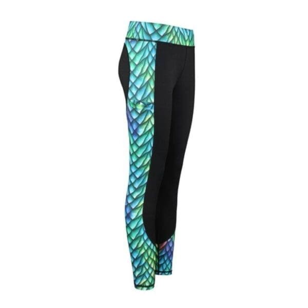 Tormenter Women"s Active Leggings Yoga Pant-Cabo Sunset Scales