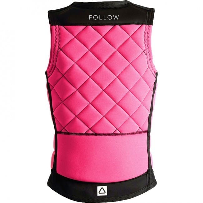 Follow Stow Ladies Jacket - Black/Pink