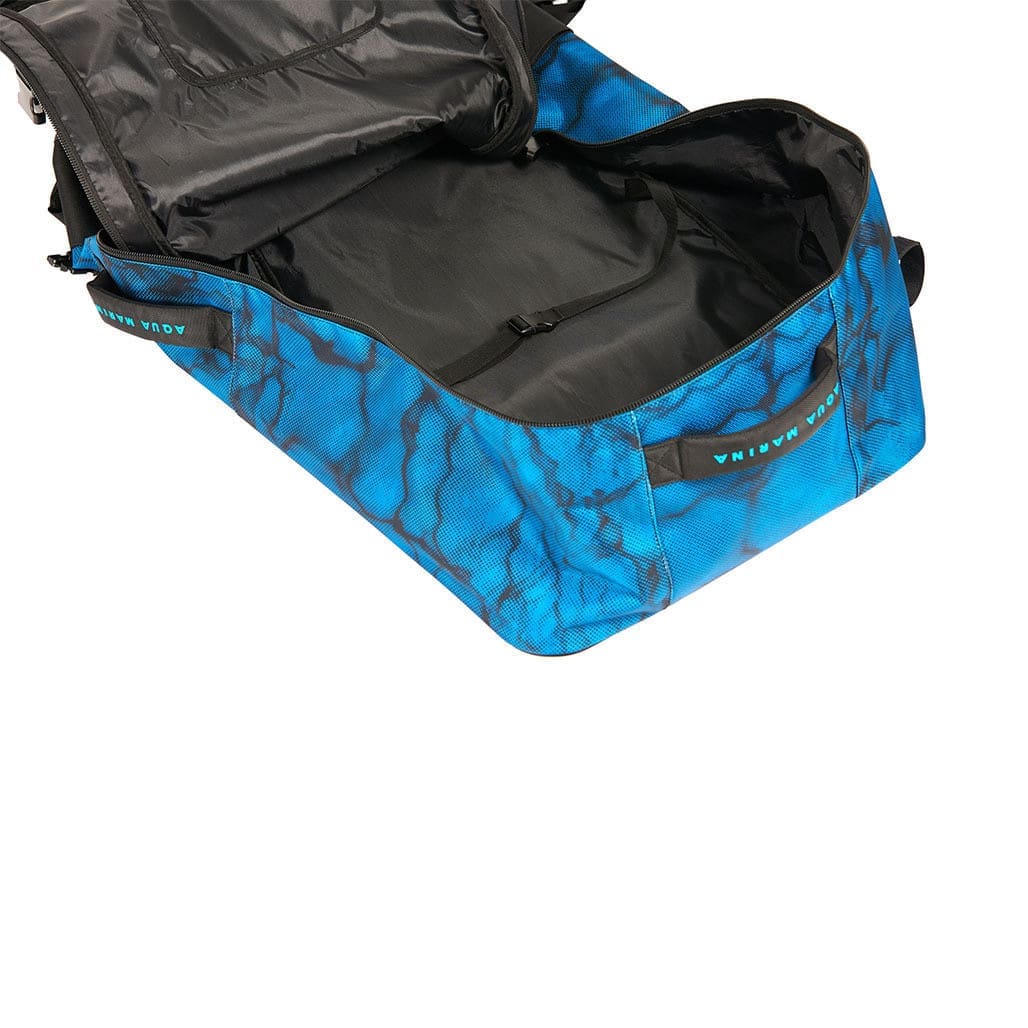 Aqua Marina Premium Luggage Bag - with rolling wheel 90L-Blueberry
