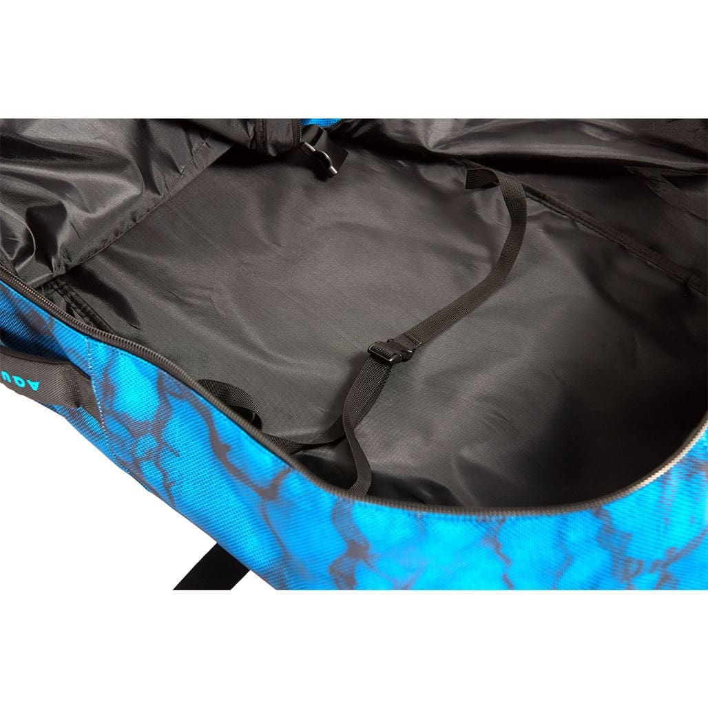 Aqua Marina Premium Luggage Bag - with rolling wheel 90L-Blueberry