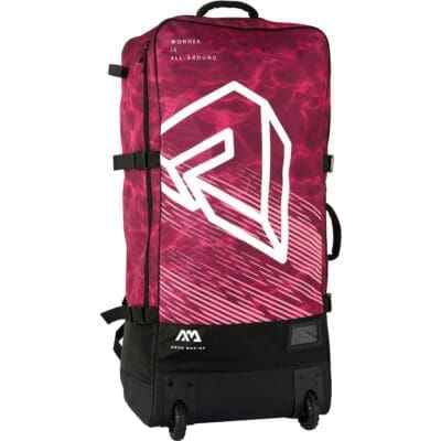 Aqua Marina Premium Luggage Bag - with rolling wheel 90L-Rasberry