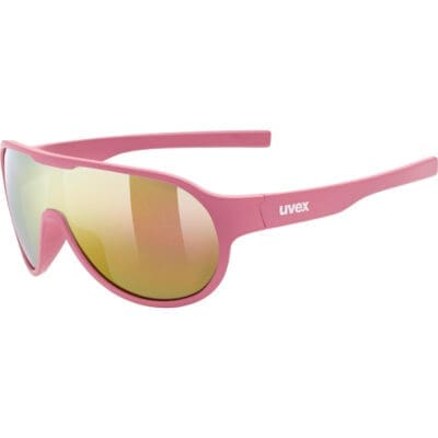 Uvex Sportstyle 512 Pink-Mat Mirror Red