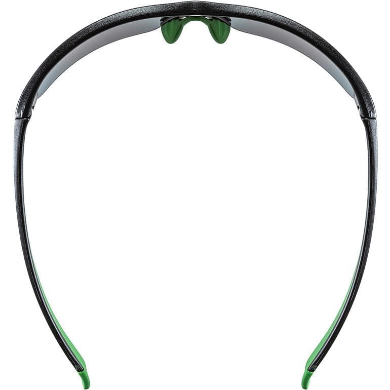 Uvex Sportstyle 215 Black-Mat Green Mirror Green